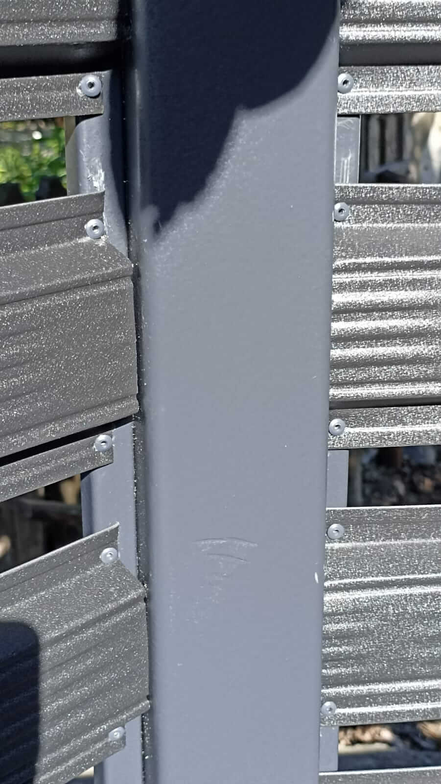 Забор из штакетника 90м RAL7024/7024 Серый Графит фото8 в Полевском