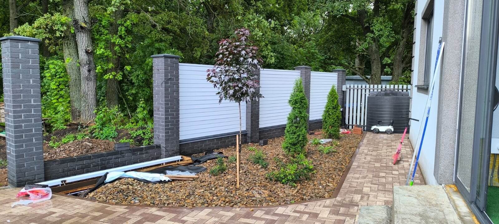 Забор-жалюзи из ламелей Хай-Тек 54м RAL9003 Белый фото 3 в Полевском